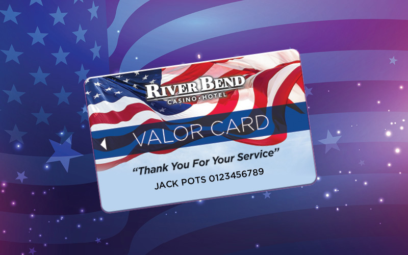 Valor Card "Thank You For Your Service"